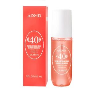 Body Spray for Women, Hair & Body Fragrance Mist, Long Lasting Perfume Spray, Travel Size Womens Fragrance Body Spray, Various Scents (40 Red)